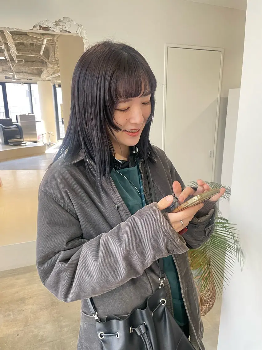 カラー 大迫 江梨のヘアスタイル