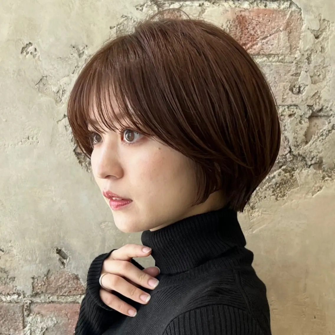ショート カット トリートメント 💍新宿ショート 💍岩田莉奈のヘアスタイル