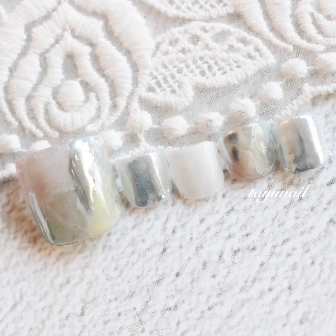 ネイル アートネイル ジェルネイル パラジェル ネイルサロン 【たゆnail】のネイルデザイン