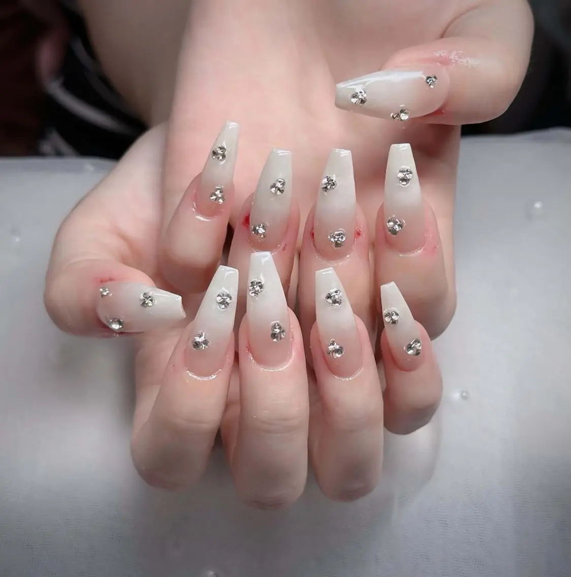 ネイル フレンチネイル ジェルネイル ハロウィン 韓国ネイル マグネットネイル ハンドネイル H.baby Nail Salonのネイルデザイン