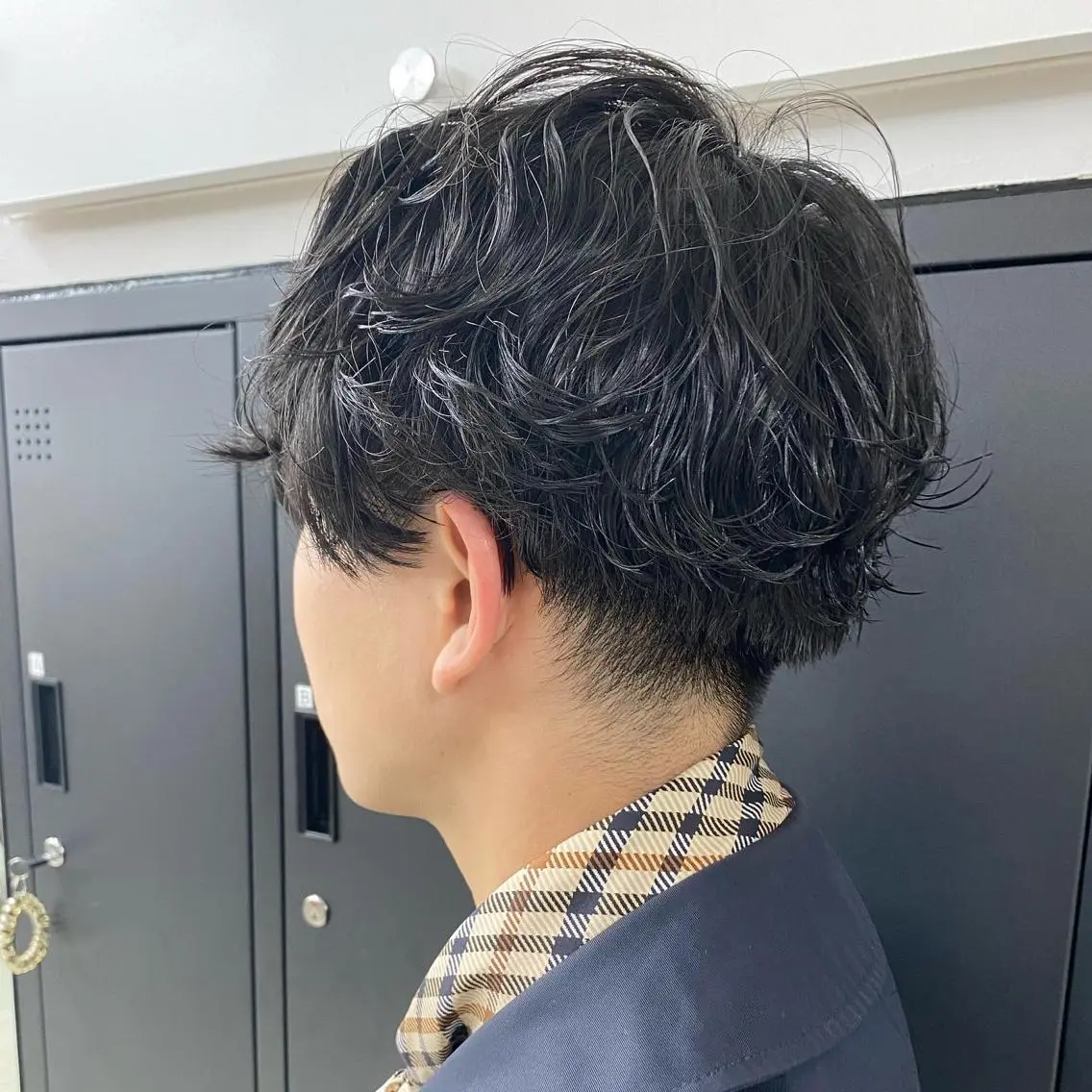 ショート パーマ メンズ メンズパーマ 波巻きパーマ カット パーマ メンズパーマの達人 / タカシマダイスケのヘアスタイル
