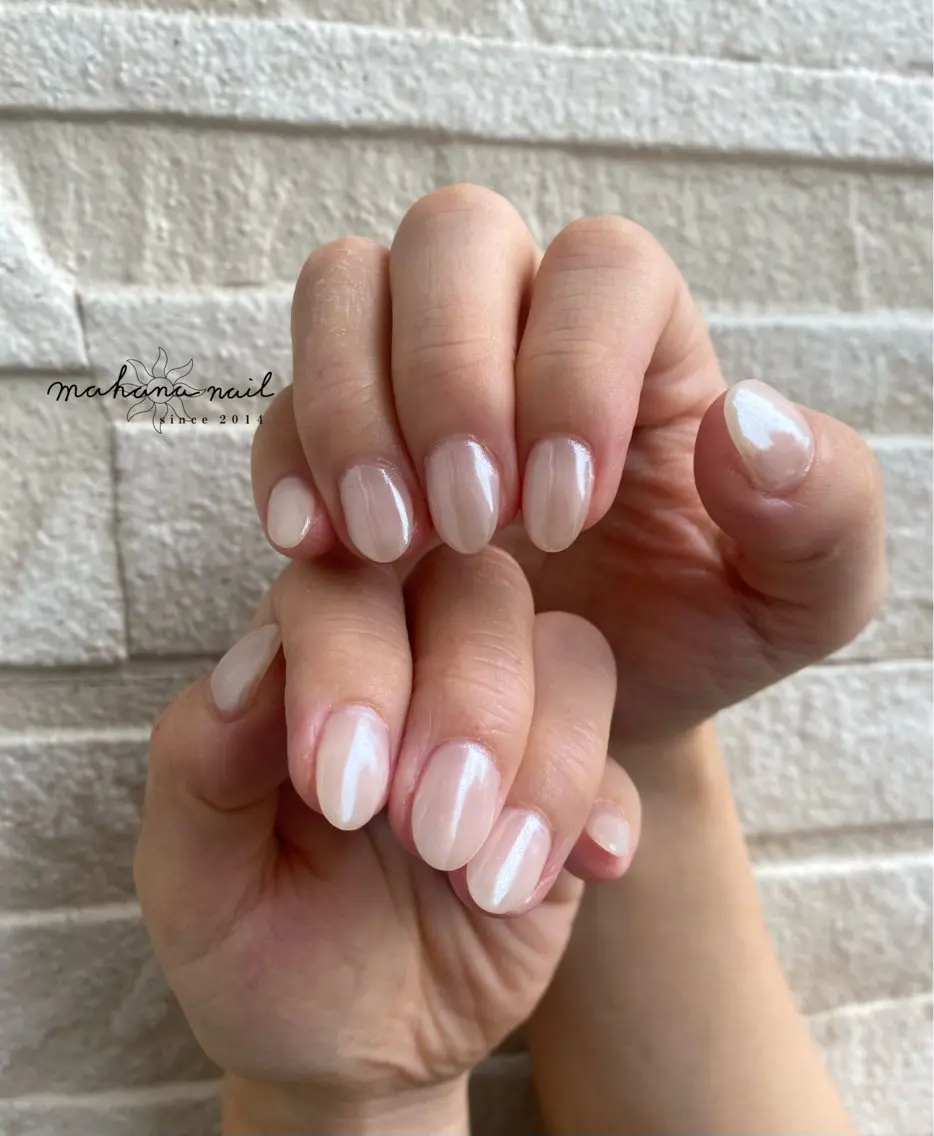 ネイル ミラーネイル mahana nailのネイルデザイン