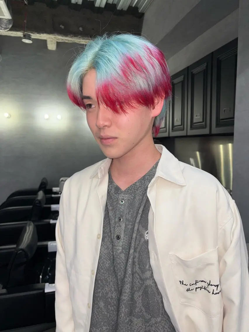 ショート カラー ヘアカラー デザインカラー /rioのヘアスタイル