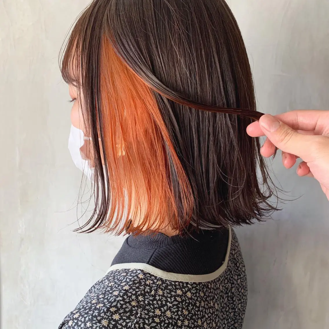ショート カット ヘアカラー トリートメント ボブ×縮毛矯正 ryotaのヘアスタイル