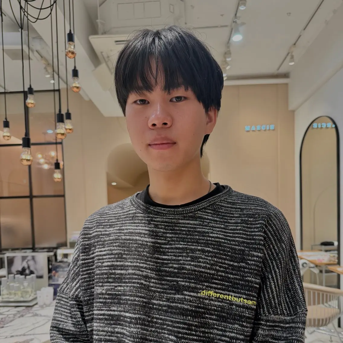 パーマ メンズ マッシュ メンズウルフカット ウルフカット カット 縮毛矯正 メンズカット /パーマ🍀田畑玖音のヘアスタイル