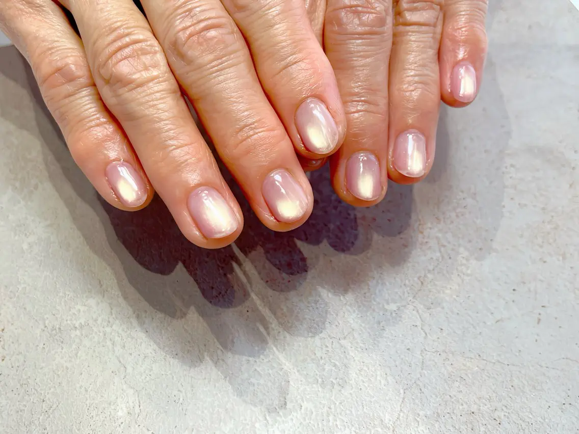 ネイル フラッシュネイル ジェルネイル マグネットネイル シンプルネイル em Nailのネイルデザイン