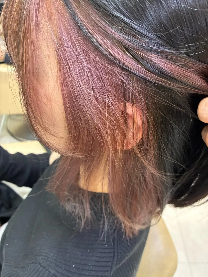 カラー ヘアカラー Uno ．のヘアスタイル