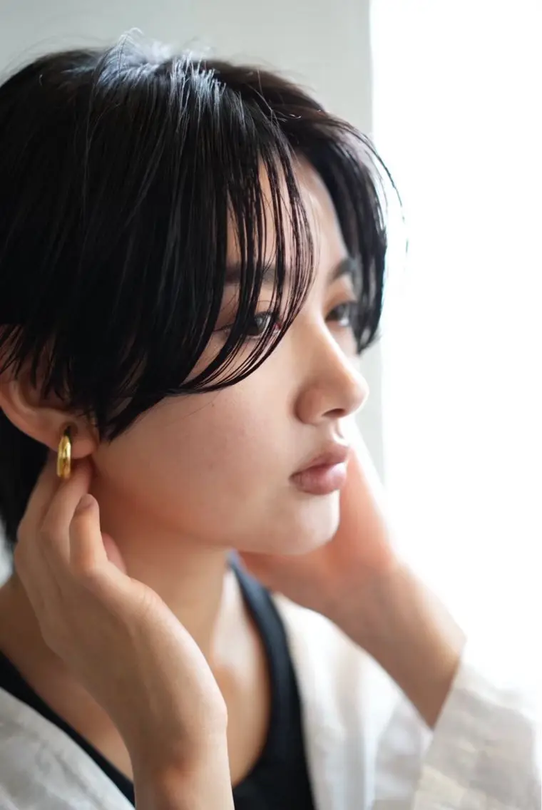ショート カラー 加賀 千聖 /soigneのヘアスタイル