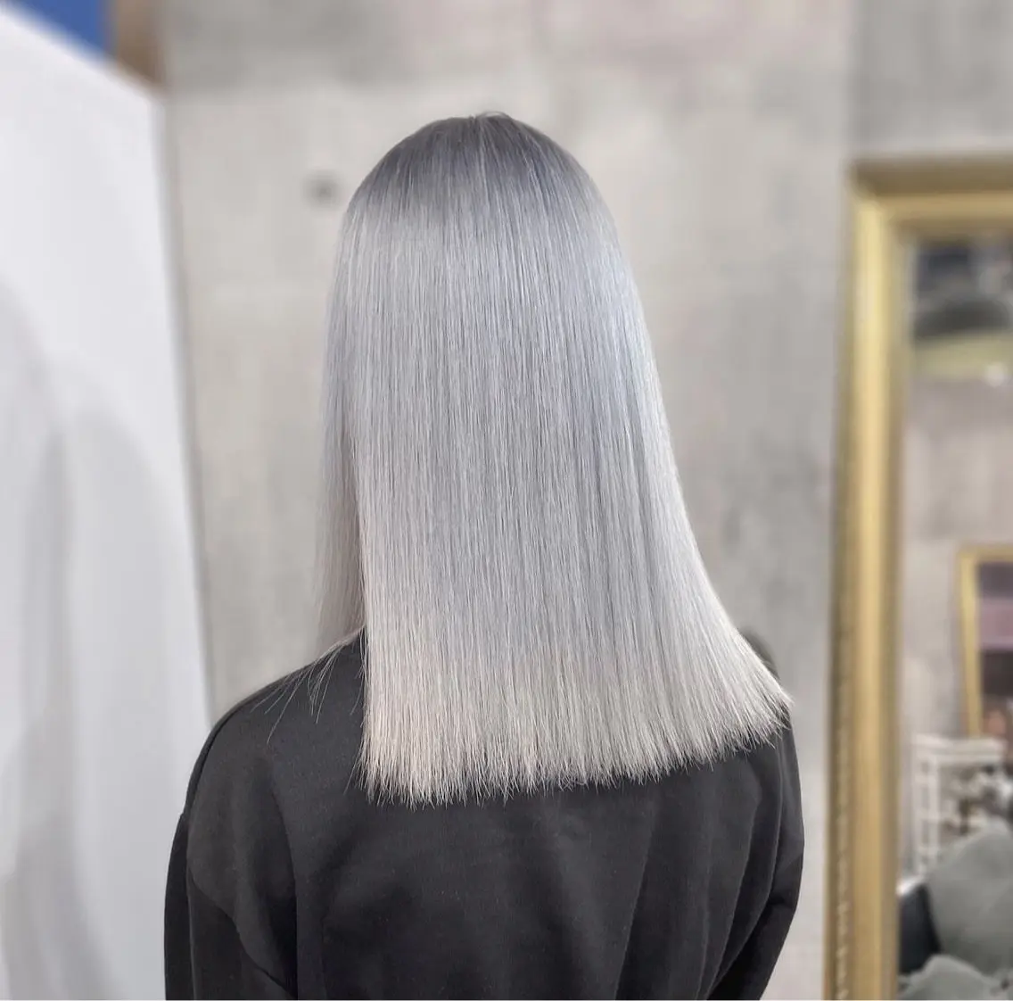 ロング カラー シールエクステ ブリーチ ダブルカラー ハイトーンカラー ブリーチなしカラー Ryoichi⛓️ 韓国ヘア/ハイトーンのヘアスタイル