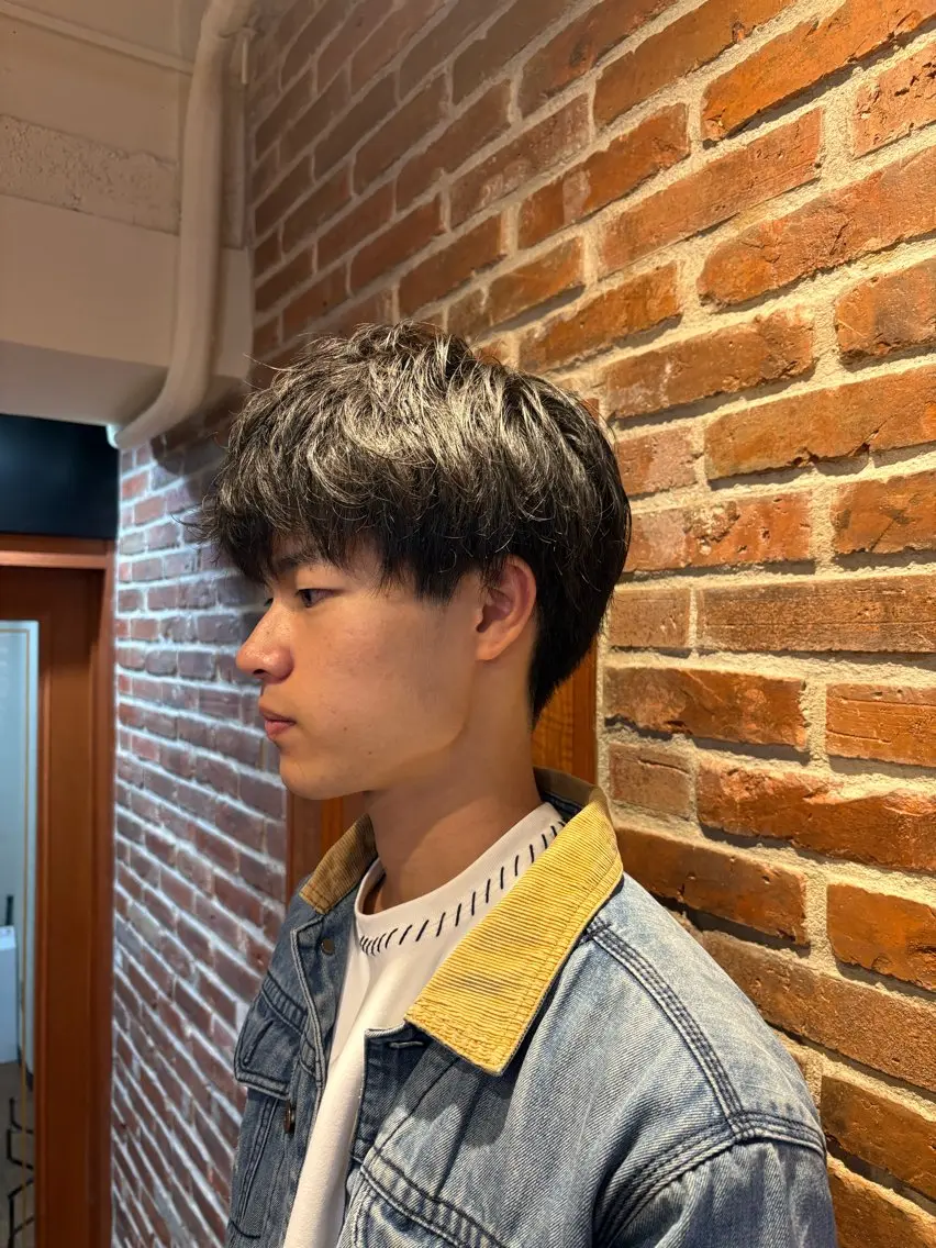 メンズ マッシュ 宇野 由梨のヘアスタイル