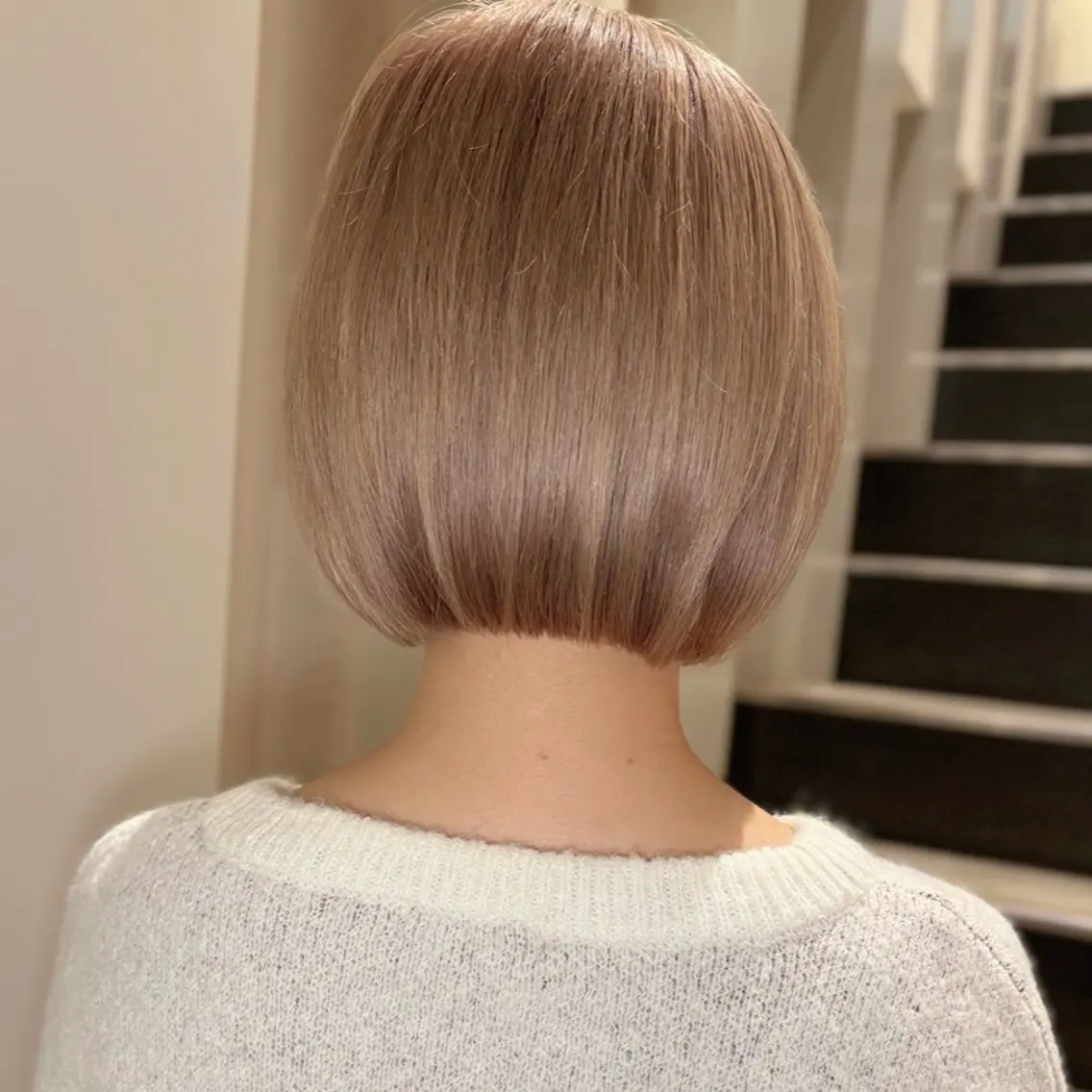 ショート ヘアカラー レイヤーカット⭐️ 桑原 日花理のヘアスタイル