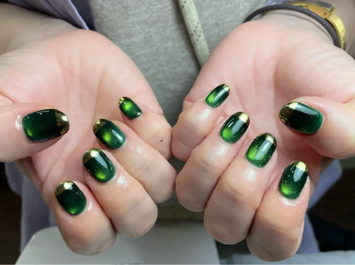 ネイル チークネイル 長さ出し フレンチネイル ジェルネイル 韓国ネイル 中野駅から2分 MEO NAILのネイルデザイン