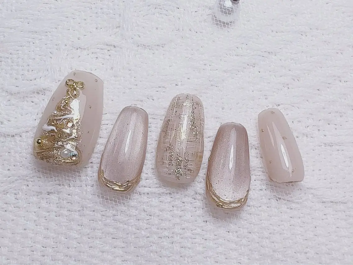 ネイル クリアネイル フットネイル フレンチネイル ジェルネイル 韓国ネイル ハンドネイル ハンドケア nail salon Feerieのネイルデザイン