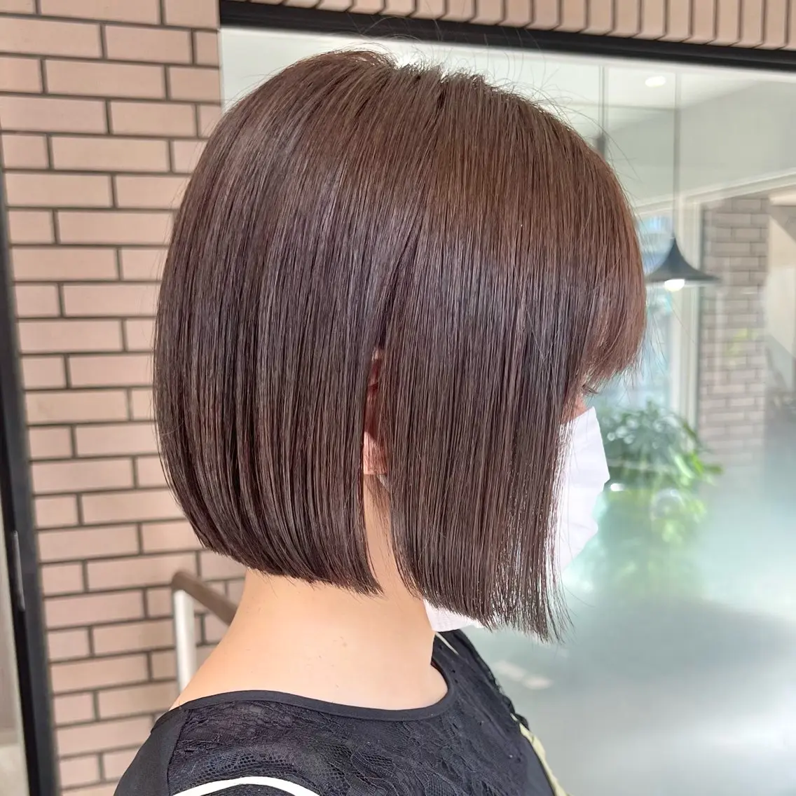 ショート 前下がりボブ ボブ カット 🌈髪質改善特化🌈 縮毛矯正/原口純平のヘアスタイル