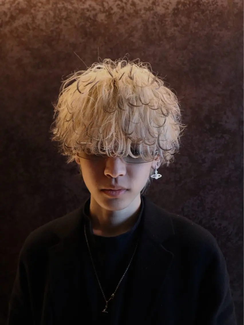 カラー パーマ メンズ カット ヘアカラー 🔥メンズ職人🔥 ✂️加瀬澤駿✂️のヘアスタイル