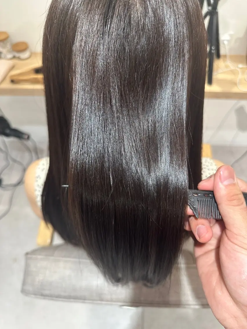 ネオメテオ髪質改善カラー✨の写真