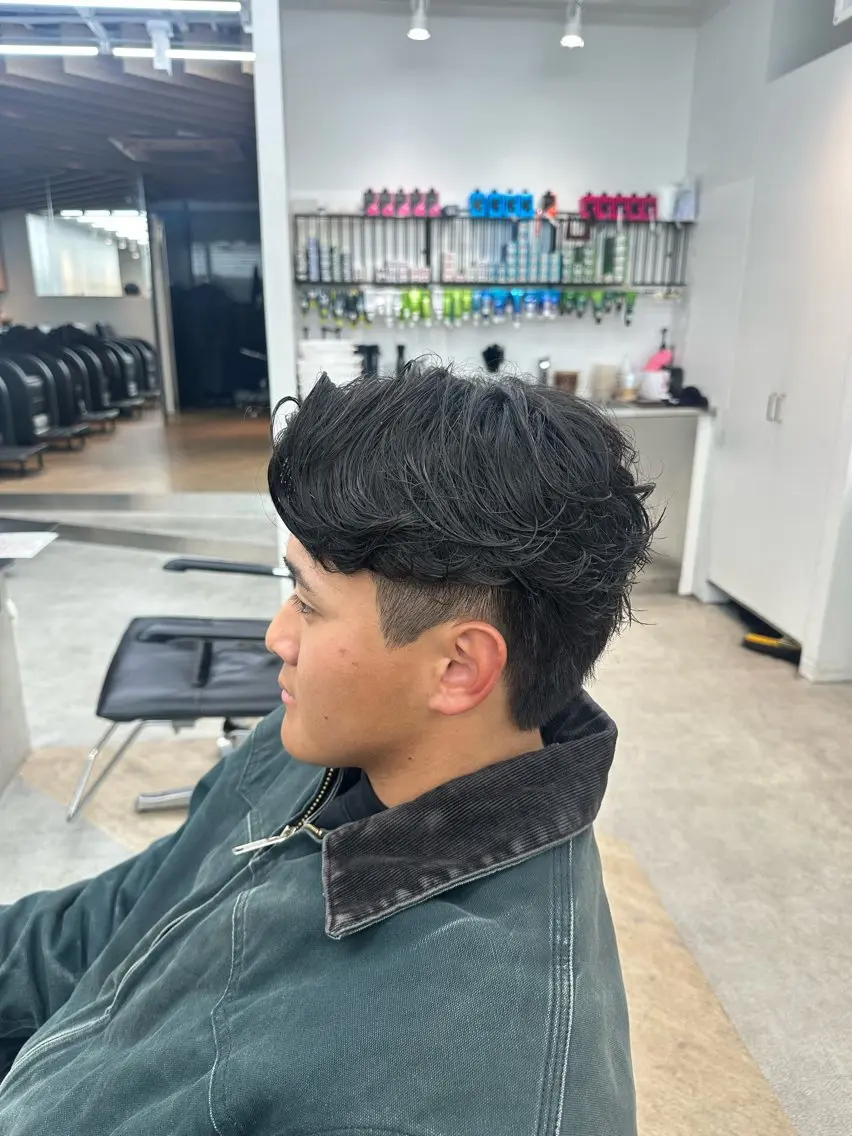 パーマ メンズ カット パーマ カット🔥パーマ特化 fifthりょう🔥のヘアスタイル