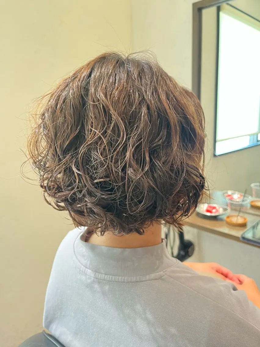 パーマ 小島 智子のヘアスタイル