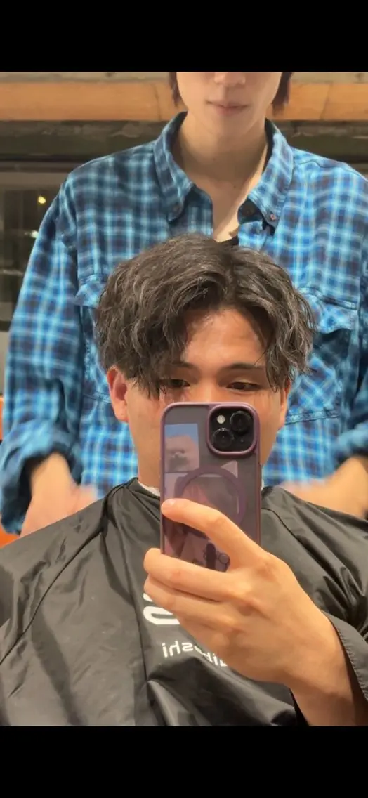 パーマ メンズ メンズパーマ カット パーマ メンズ特化 RENのヘアスタイル