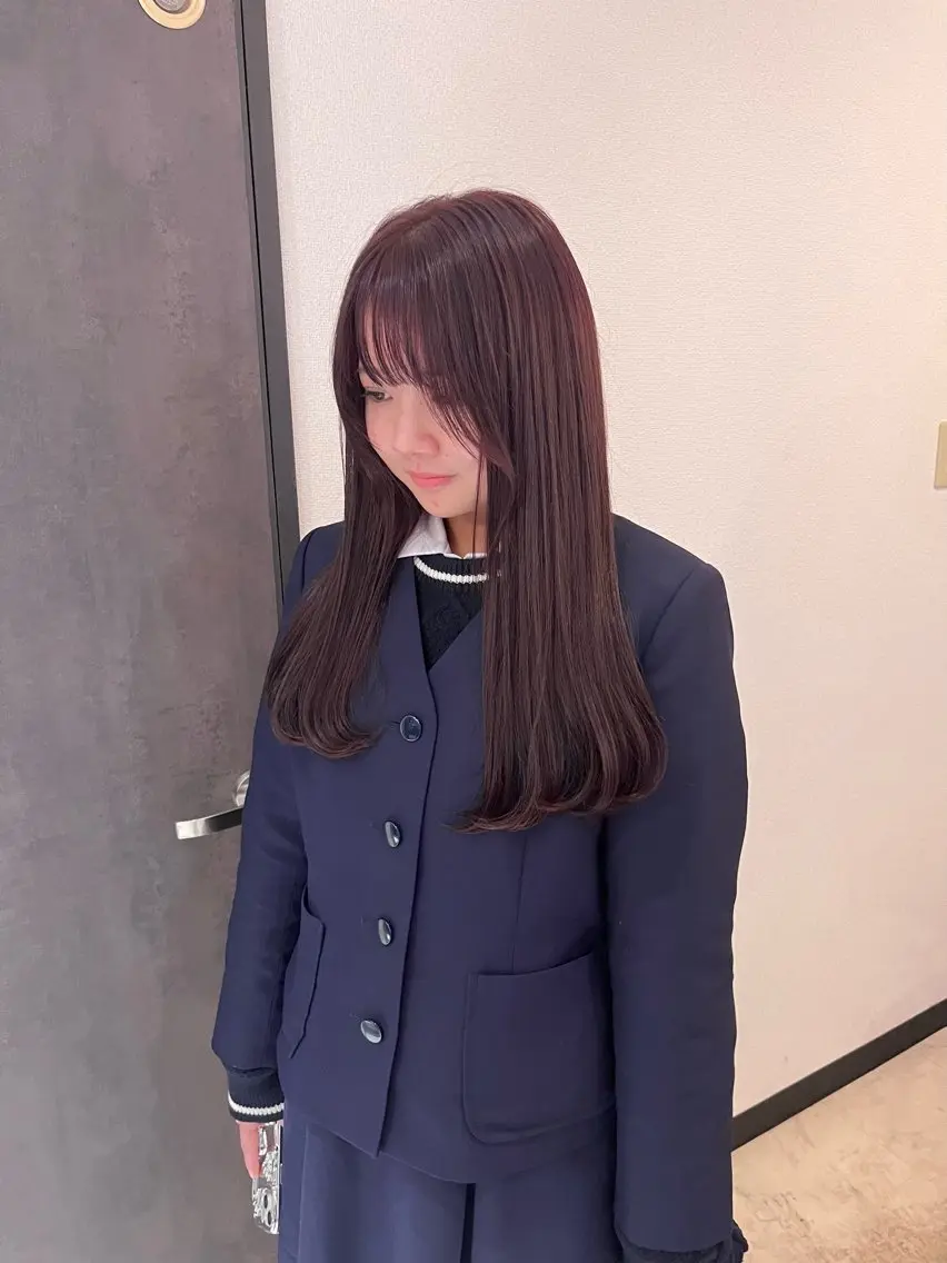 カラー ブリーチ 透明感カラー ブリーチなしカラー MATTY yoshika 🐻のヘアスタイル