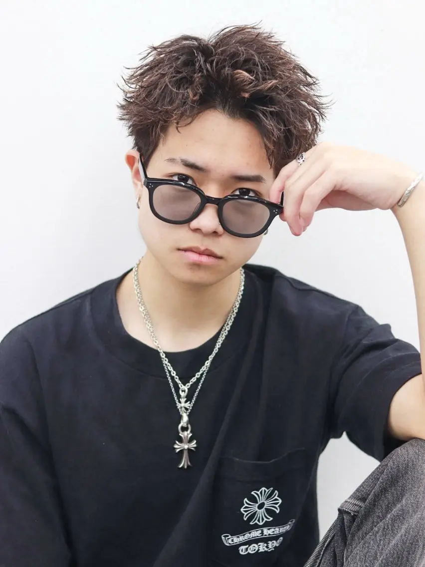 ショート ヘアセット メンズ特化❤️🔥 RIKU❤️🔥のヘアスタイル