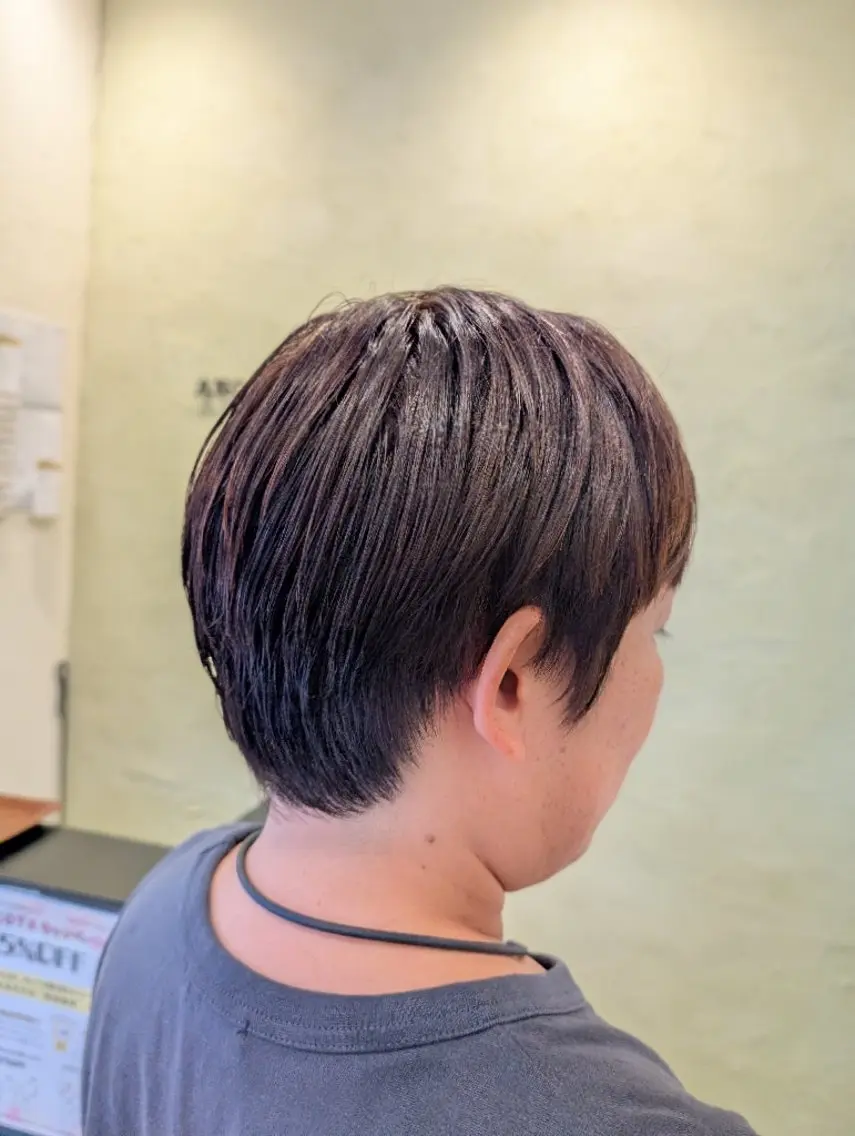 ショート カラー カット ヘアカラー トリートメント 吉田 彩/艶髪/ ハイライト/メンズのヘアスタイル