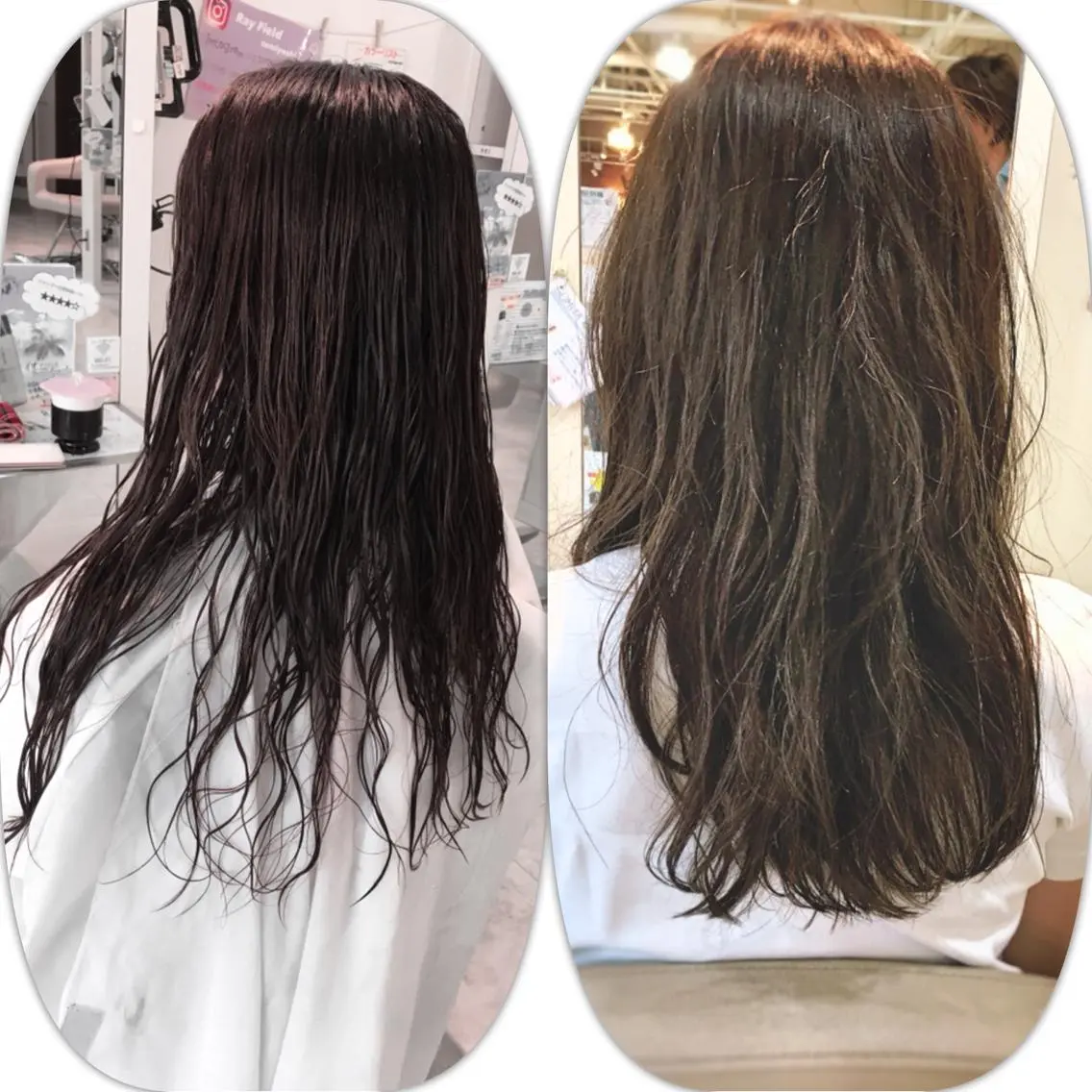 セミロング カット ヘアカラー 本田 卓也のヘアスタイル
