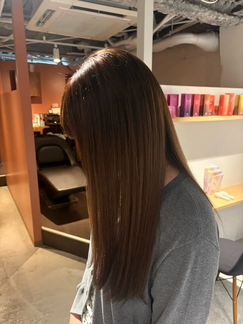 ロング ヘアカラー カラーモデル募集中 🪷reiのヘアスタイル