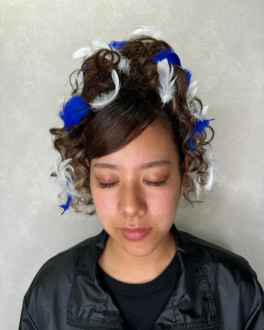 セミロング ヘアセット エクステ＊美髪サロン KR2S河内長野店長のヘアスタイル