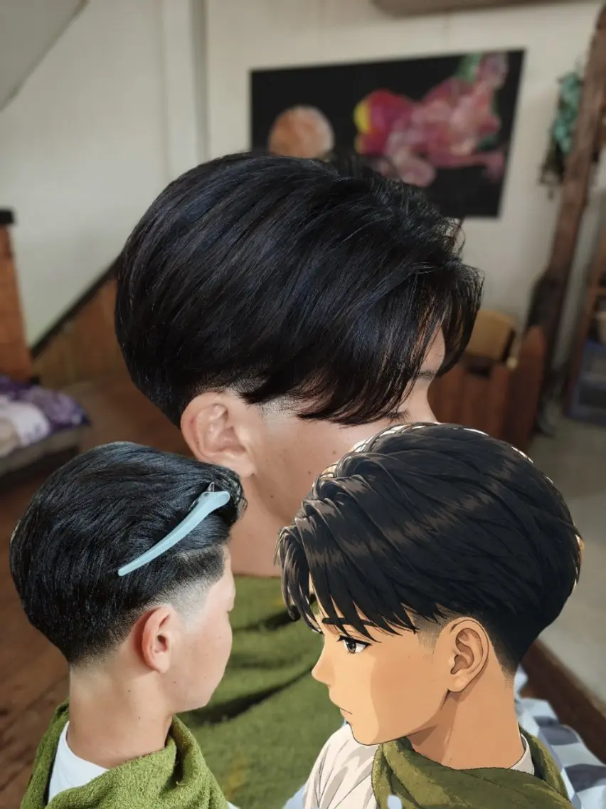 メンズ タカハシ ユウヤのヘアスタイル