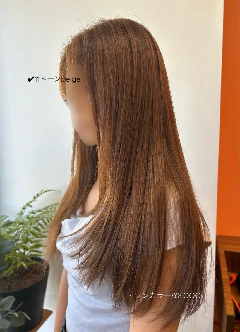 ロング カラー ヘアカラー 佐藤光華/JANU /カラーモデルのヘアスタイル