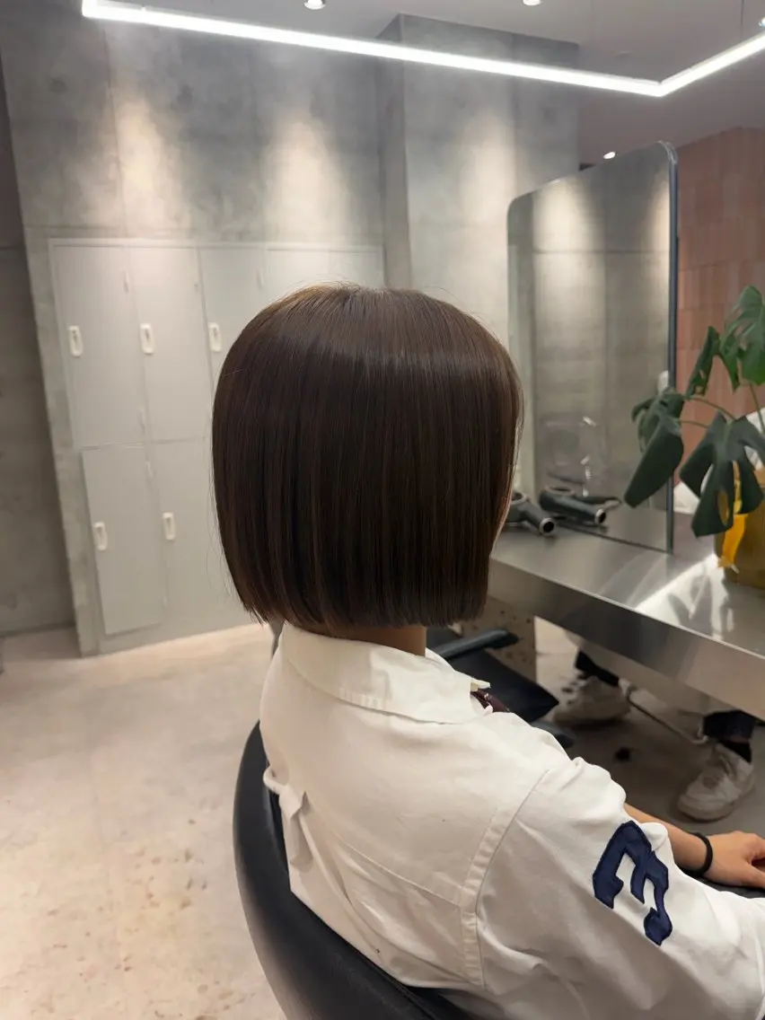 ショート カラー 透明感カラー ボブ カット ヘアカラー MIKA💫 艶髪/透明感カラーのヘアスタイル