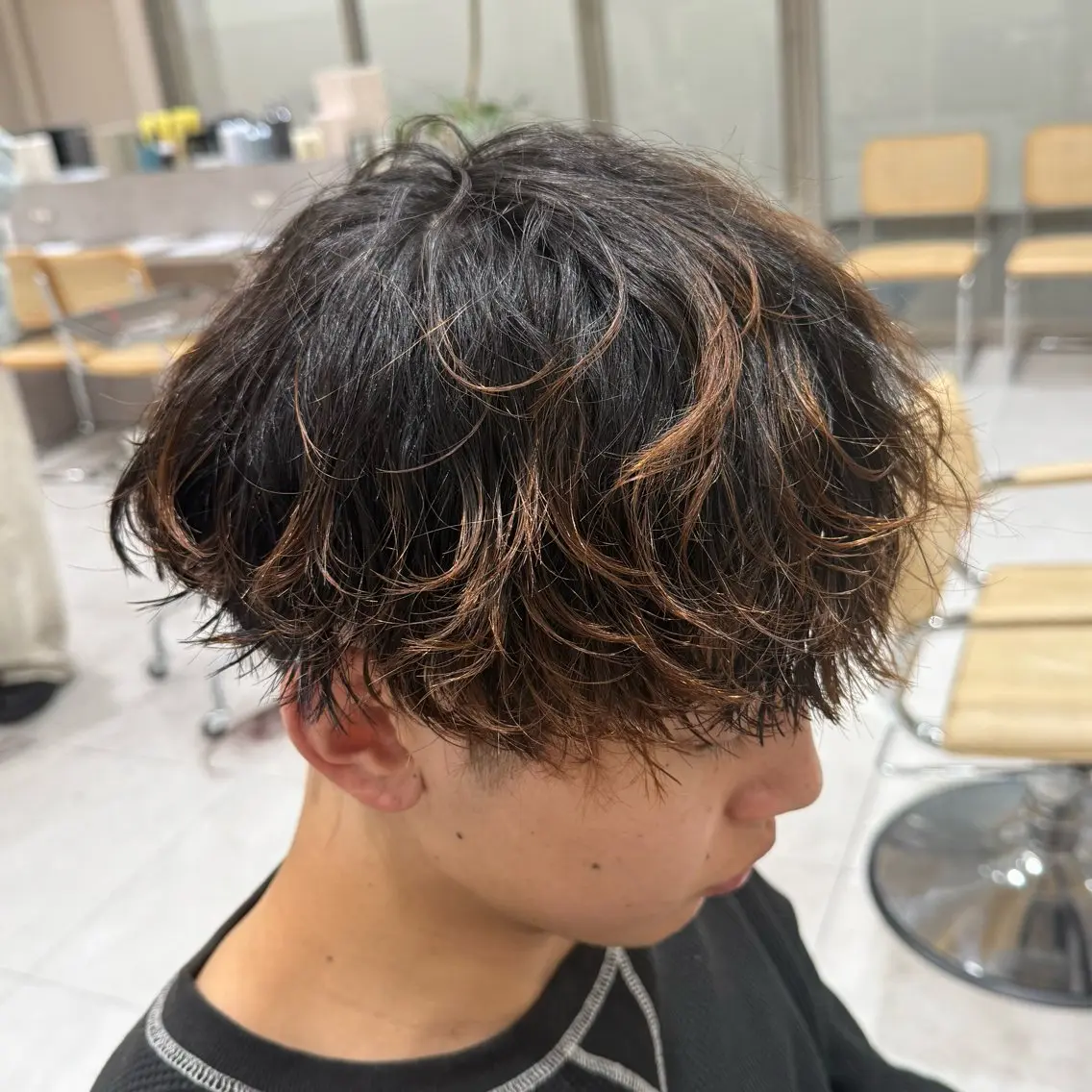 【デザイン迷ってる方オススメ🔆】✂️カット➕デザインパーマ🌀の写真