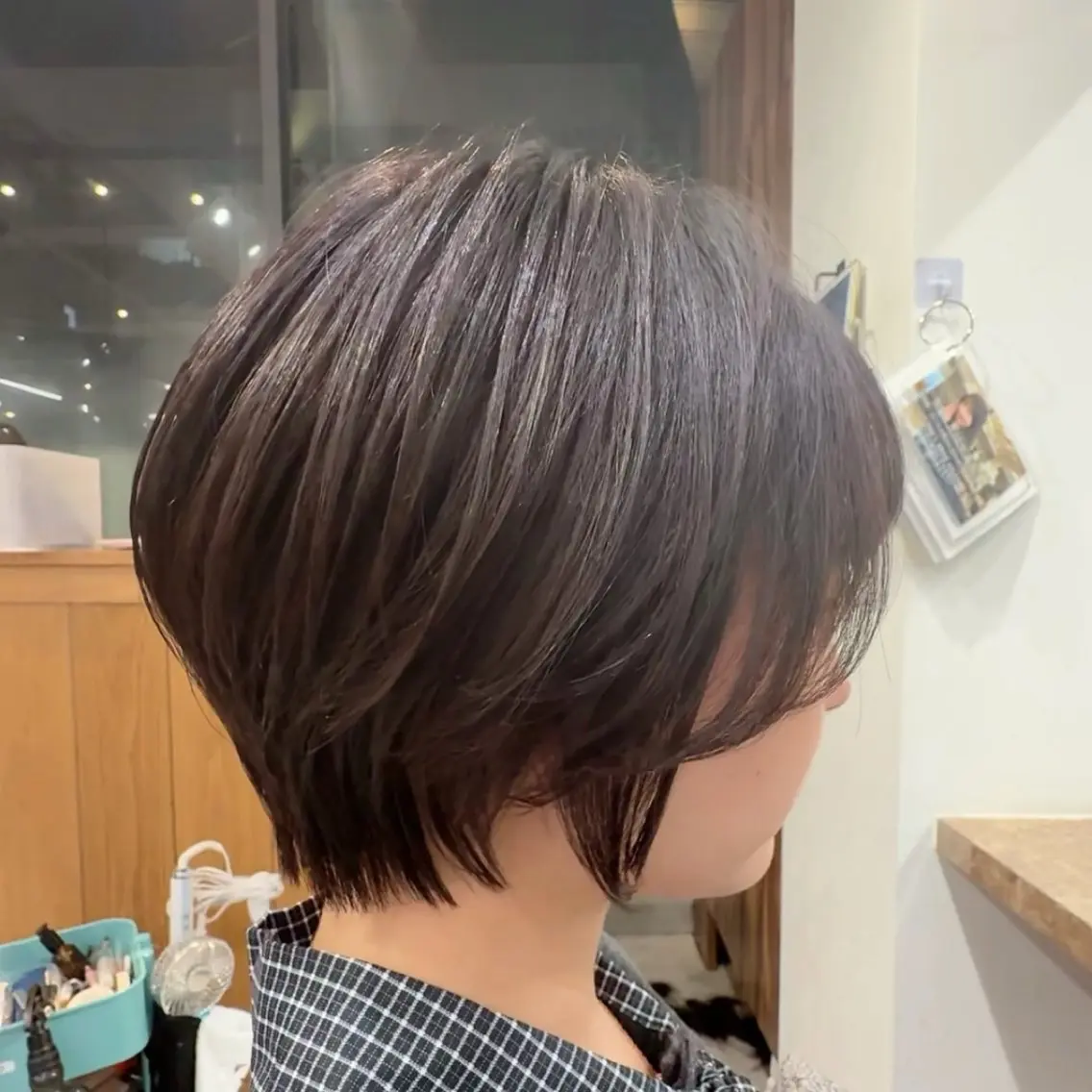 ショート 似合わせカット× 透明感カラーマリアのヘアスタイル