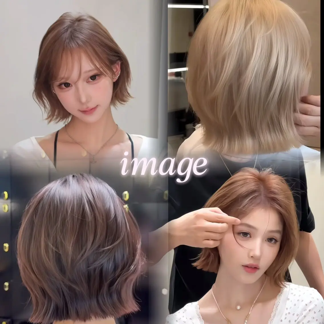 ショート ボブ トリートメント hiyori🎀 トレンドレイヤーのヘアスタイル