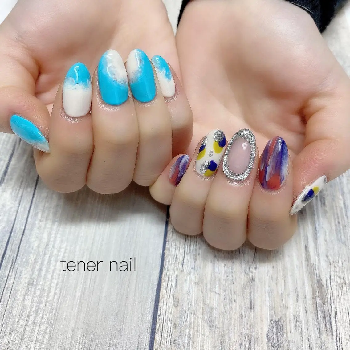 ネイル ニュアンスネイル テネルネイル tener nailのネイルデザイン