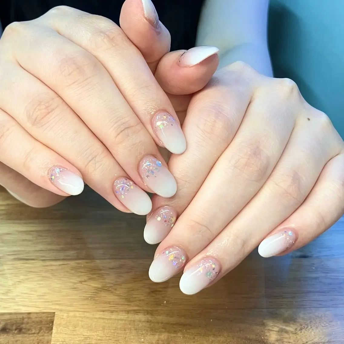 ネイル ラメ(グリッター) ハンドネイル 小森 亜紀のネイルデザイン