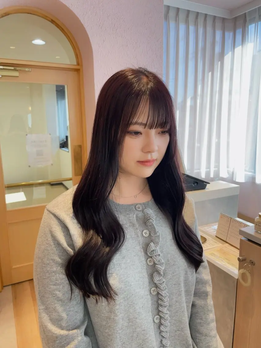 ロング ヘアカラー 透明感カラー / merc. 澤田りんのヘアスタイル