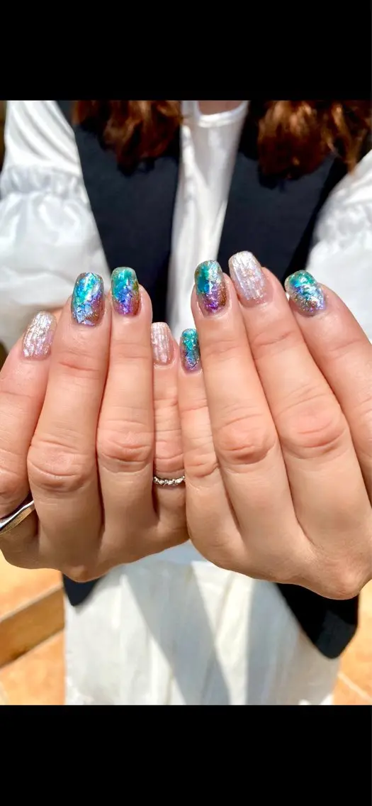 カラー ハンドネイル Nouvelle Nailのネイルデザイン