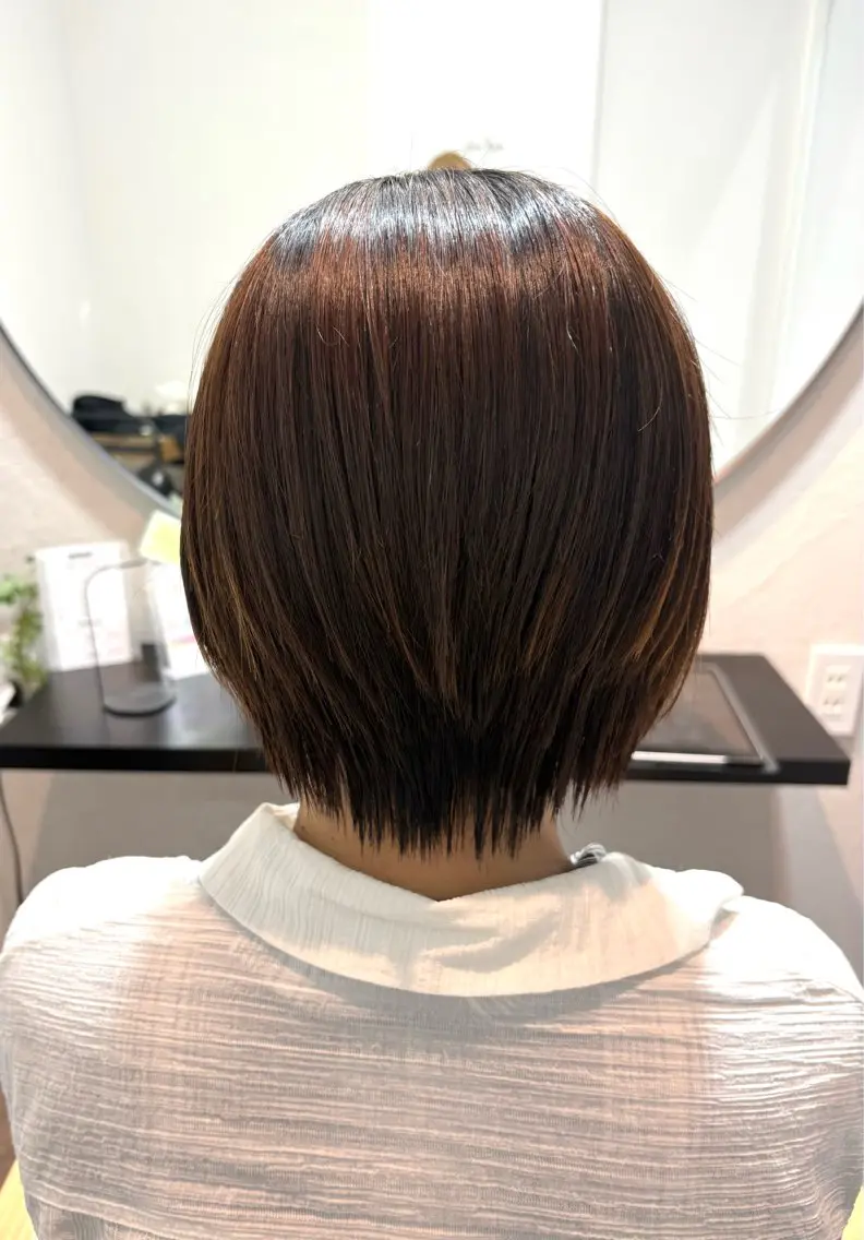 ショート 永易 梓美のヘアスタイル