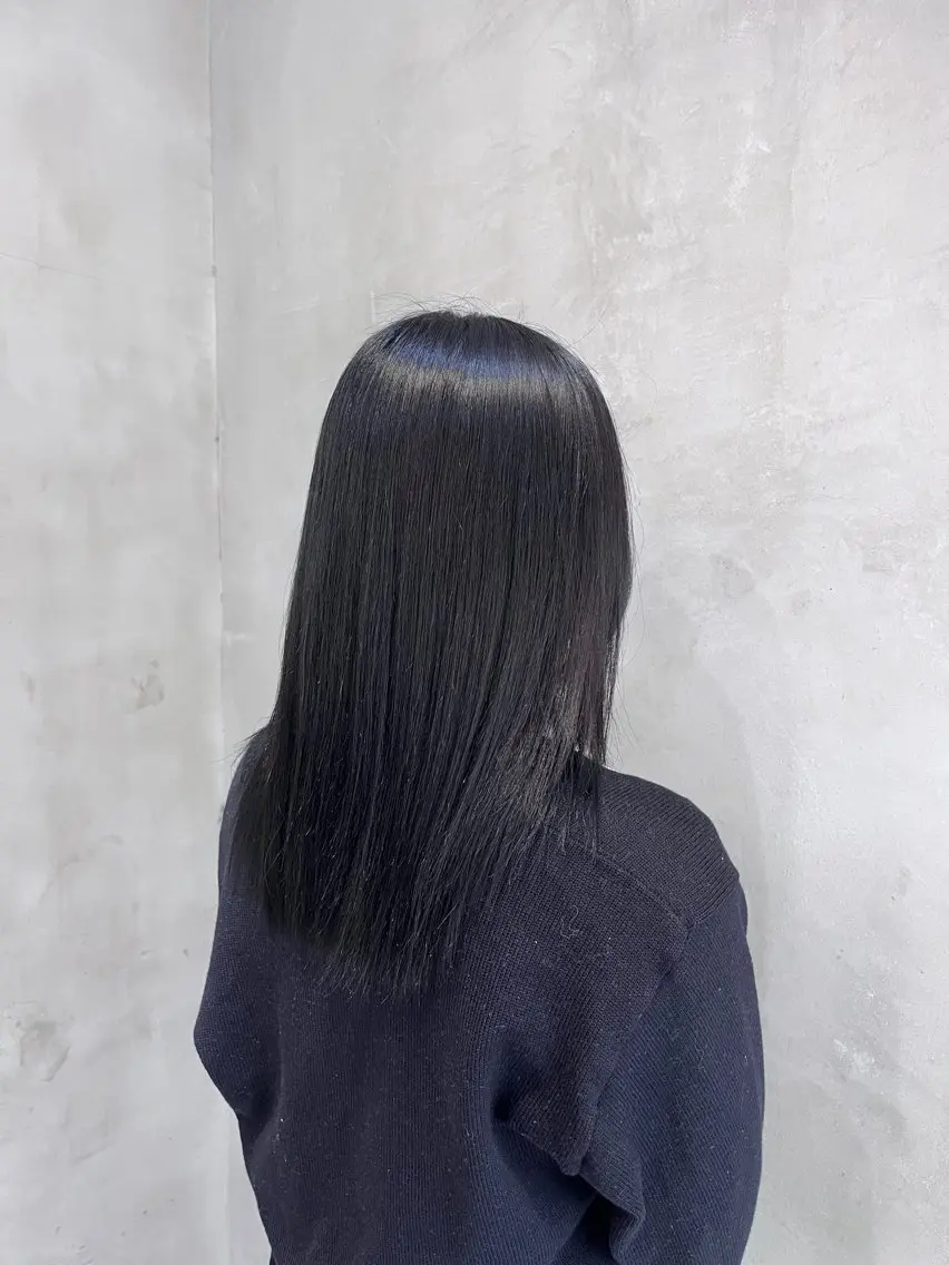 セミロング 縮毛矯正 トリートメント ヘッドスパ ヘアセット 🫧艶髪矯正 髪質改善🫧 大介のヘアスタイル