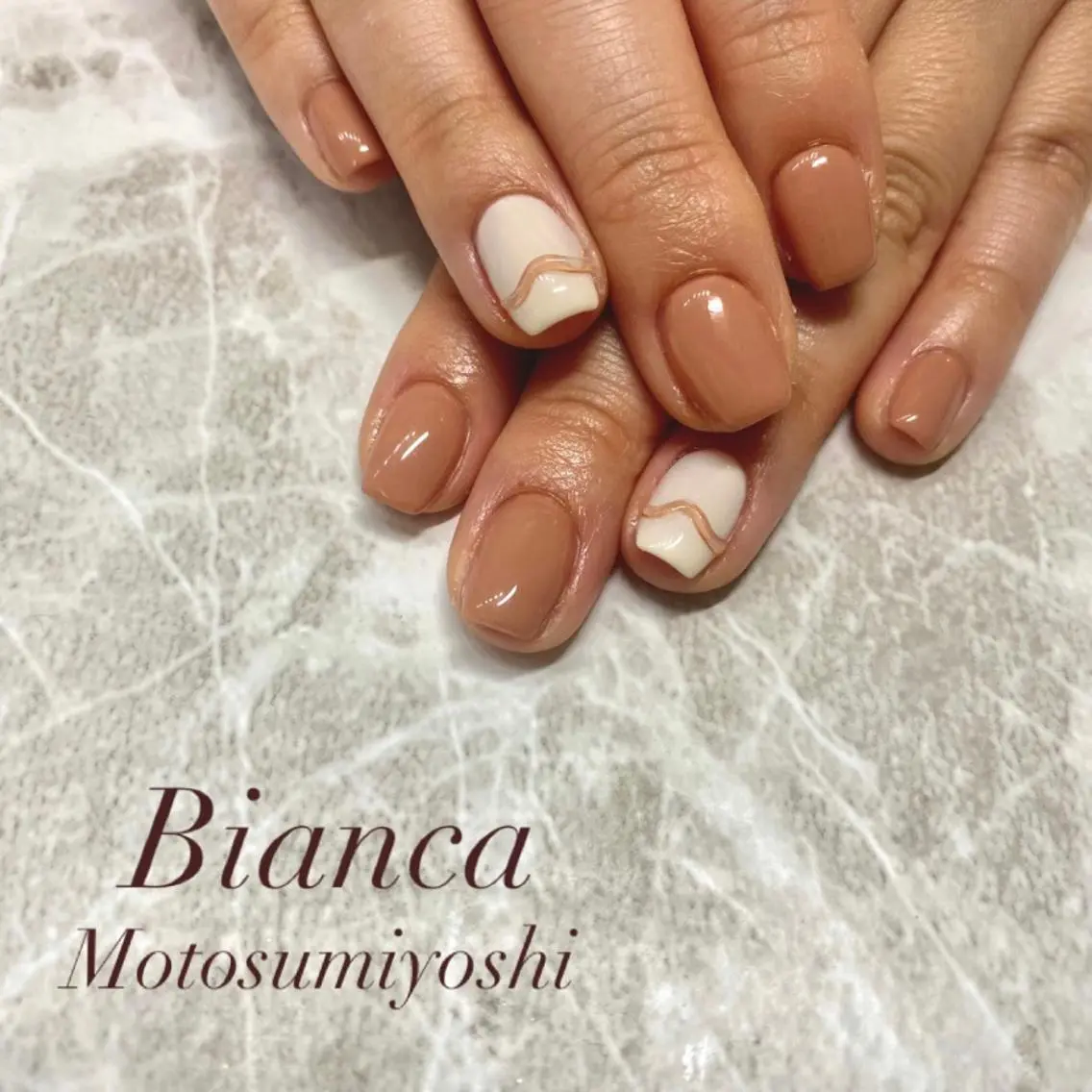 ネイル ハンドネイル B☆STELLA SUNAKAWAのネイルデザイン