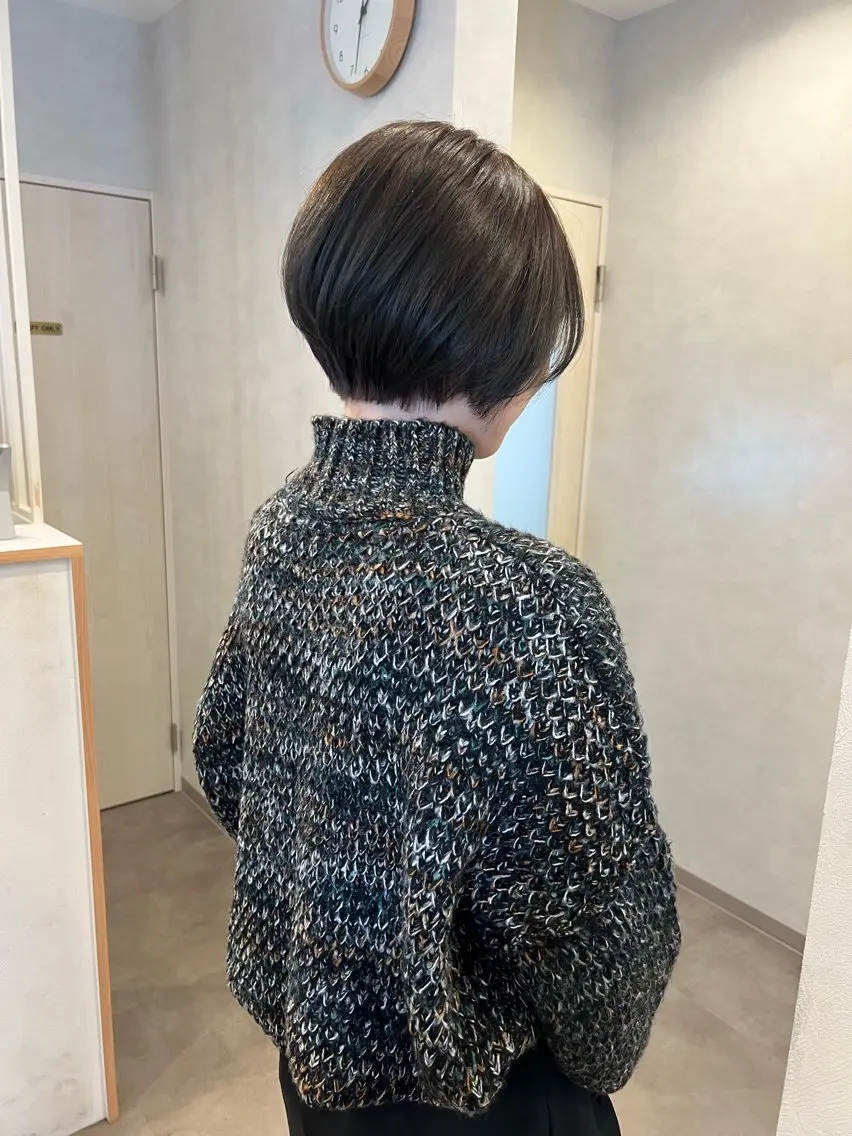 ショート ショートヘア 縮毛矯正/髪質改善 riwaのヘアスタイル