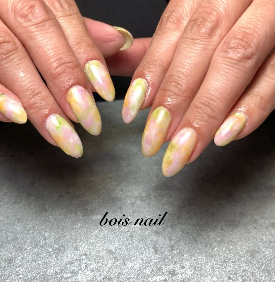 ネイル ハンドネイル bois nail ボワネイル北巽のネイルデザイン