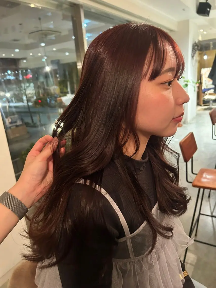 ロング カラー Dreap natsukiのヘアスタイル