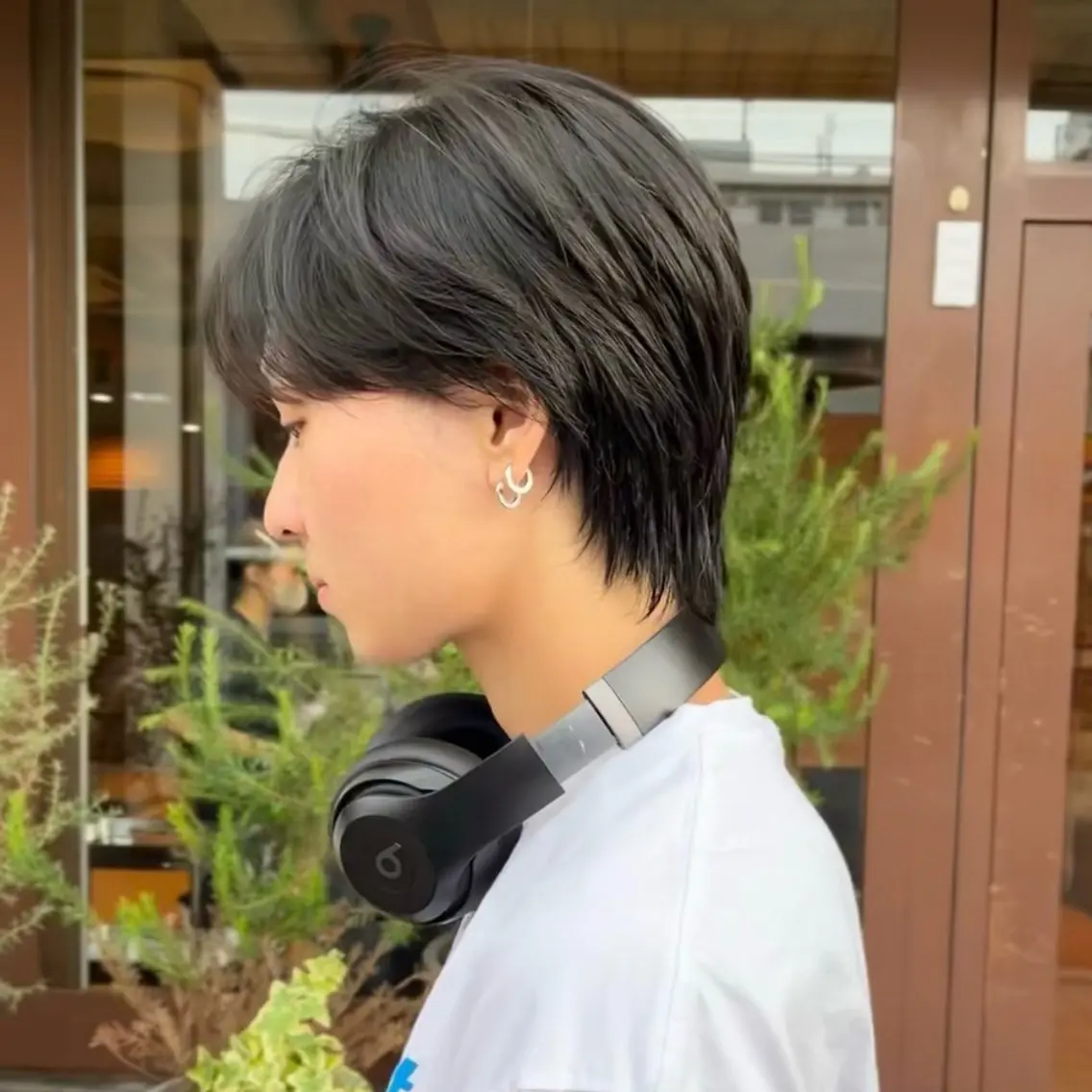 ショート たおちゃん／レイヤー ／透明感カラーのヘアスタイル