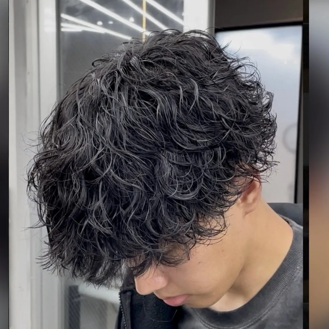 パーマ メンズ メンズパーマ カット パーマ 【OVARL】メンズ パーマ/さかしょーのヘアスタイル