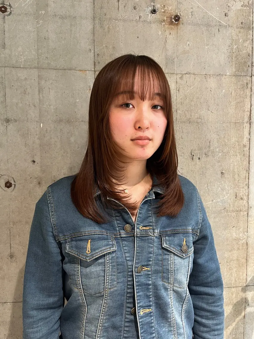セミロング カットモデルさん 募集中です🎀のヘアスタイル