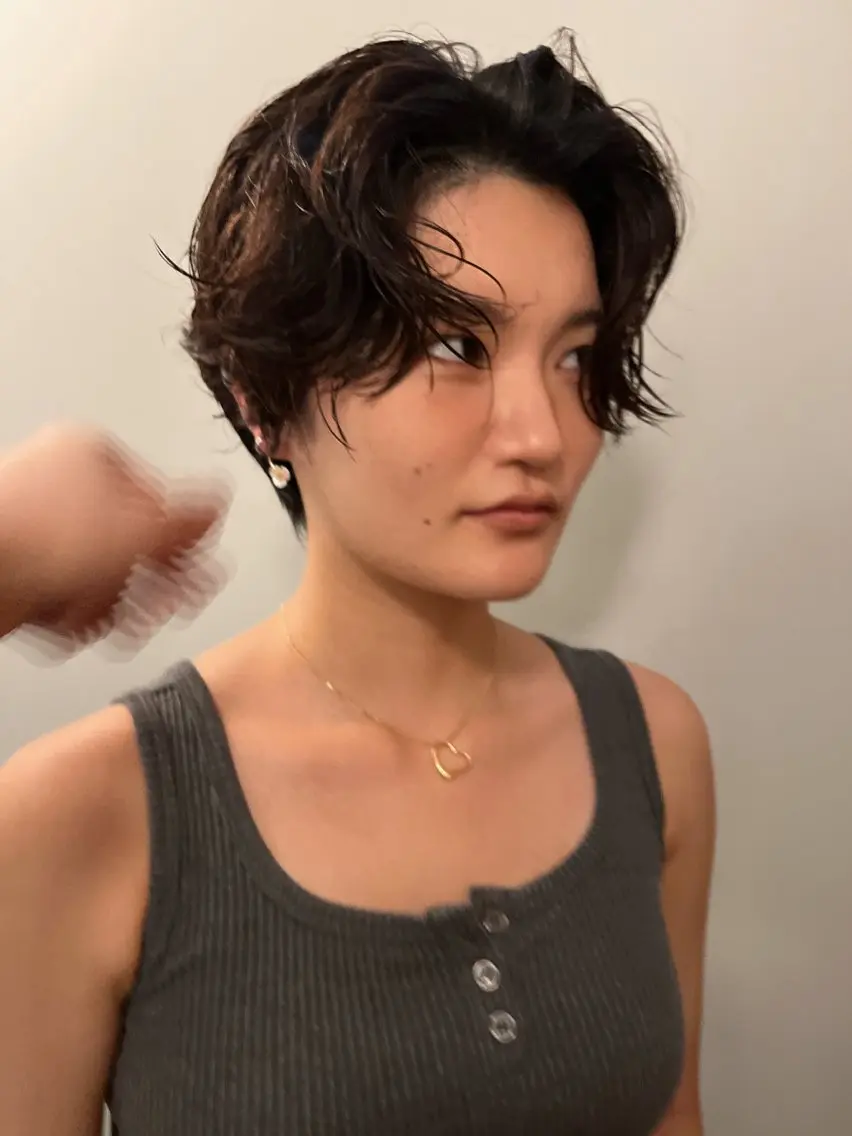ショート ショート/ボブ /パーマ🌿柏原良亮のヘアスタイル