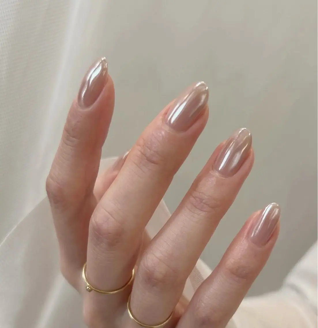 ミラーネイルの写真